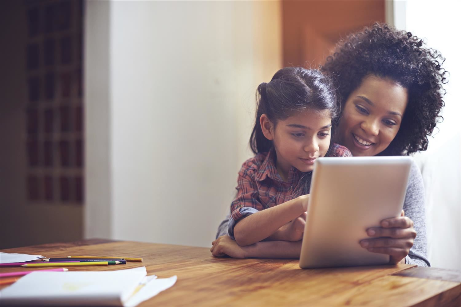 Mother - Daughter reading school required reading